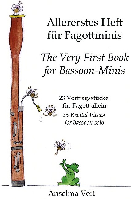 A. Veit: Allererstes Heft f. Fagottminis<br>23 Vortragsstücke für Fagott/ino