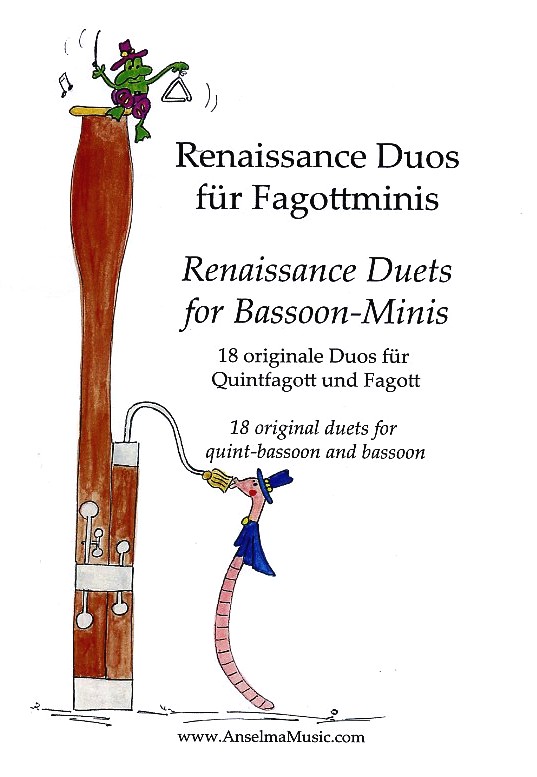 A. Veit: Renaissance Duets<br>18 orig. Duos fr 2 Fagotte o./Fagottini