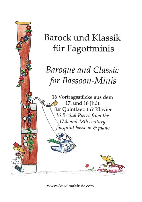 A. Veit: Barock und Klassik - 16 Vortrag<br>stcke a.d. 17./18. Jhdt - Quintfagott+K