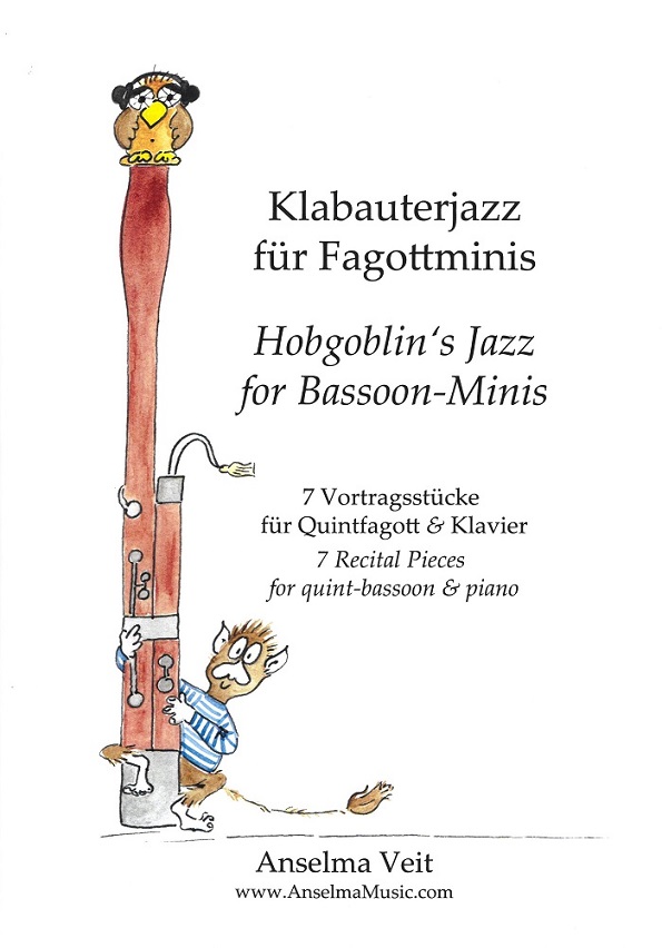 A. Veit: Klabauterjazz für Fagottminis<br>Fagottino G - FagottinoG + Klavier
