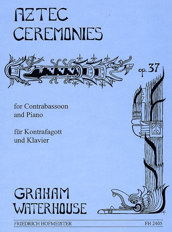 G. Waterhouse: Aztec Ceremonies<br>fr Kontrafagott und Klavier