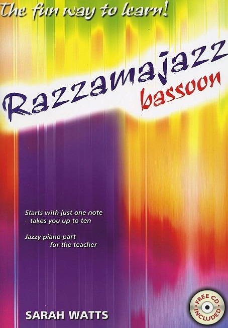 S. Watts:&acute;Razzamajazz bassoon&acute; für<br>Fagott + CD + Klavierbegleitung