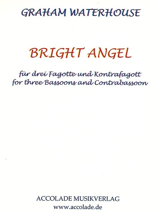 G. Waterhouse: Bright Angel (2008)<br>für 3 Fagotte + Kontrafagott