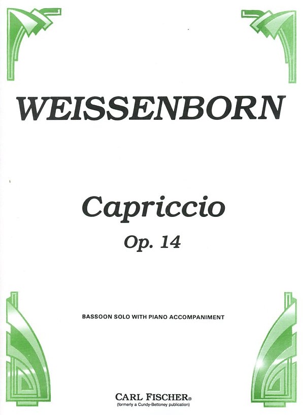 J. Weissenborn: Capriccio op.14<br>fr Fagott + Klavier / Accolade