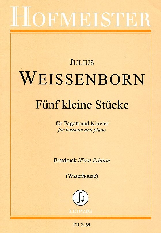 J. Weissenborn: 5 kleine Stcke<br>Fagott + Klavier