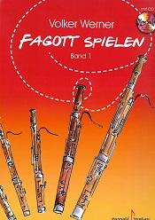 V. Werner: Fagott-Spielen Band 1<br>Fagottschule + MP3-CD