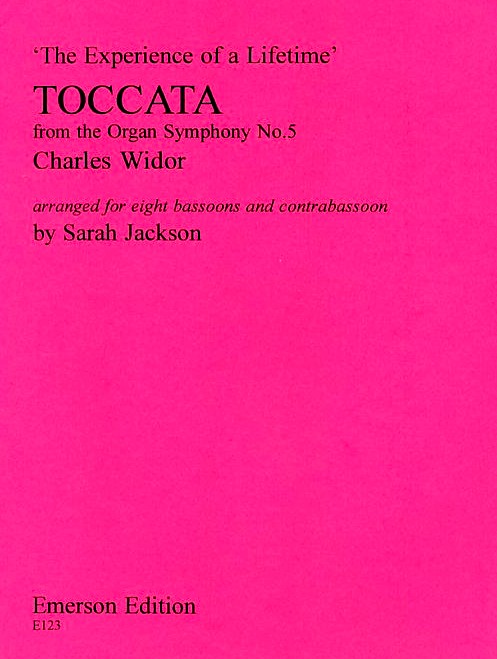 Widor: &acute;Toccata&acute; fr 8 Fagotte +<br>Kontrafagott (aus Orgel-Symphony N 5)