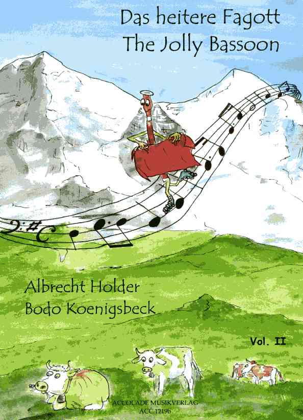A. Holder - B. Koenigsbeck: Das<br>heitere Fagott - Fagottschule Band 2