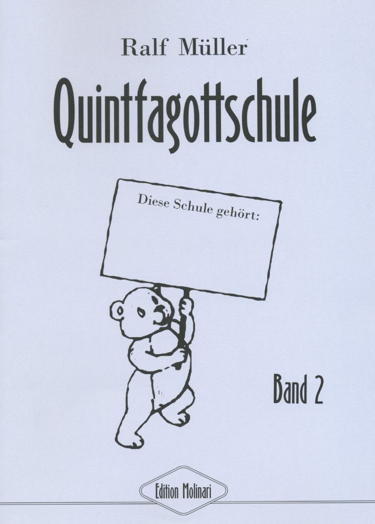 R. Müller: Quintfagottschule Band 2<br>