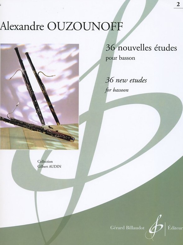 A. Ouzounoff: 36 nouvelles Etudes<br>fr Fagott - Vol. 2