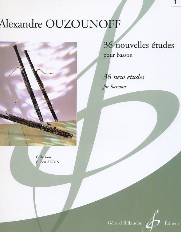 A. Ouzounoff: 36 nouvelles Etudes<br>für Fagott - Vol. 1