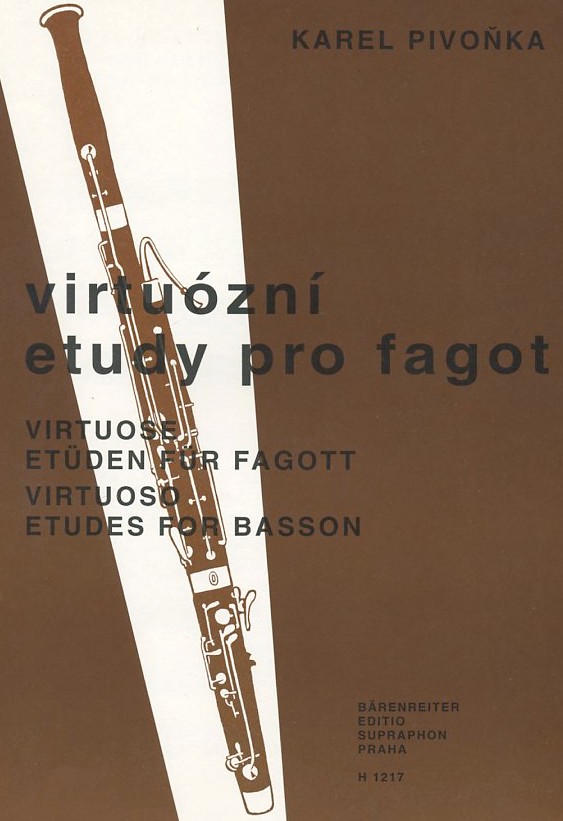 K. Pivonka(1907-1986):<br>Virtuose Etuden fr Fagott