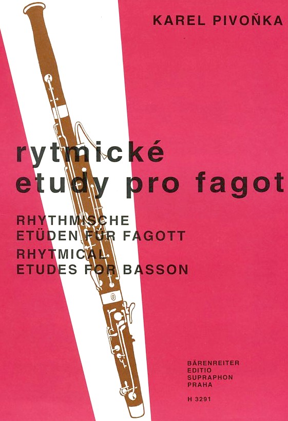 K. Pivonka(1907-1986):<br>Rhythmische Etuden fr Fagott