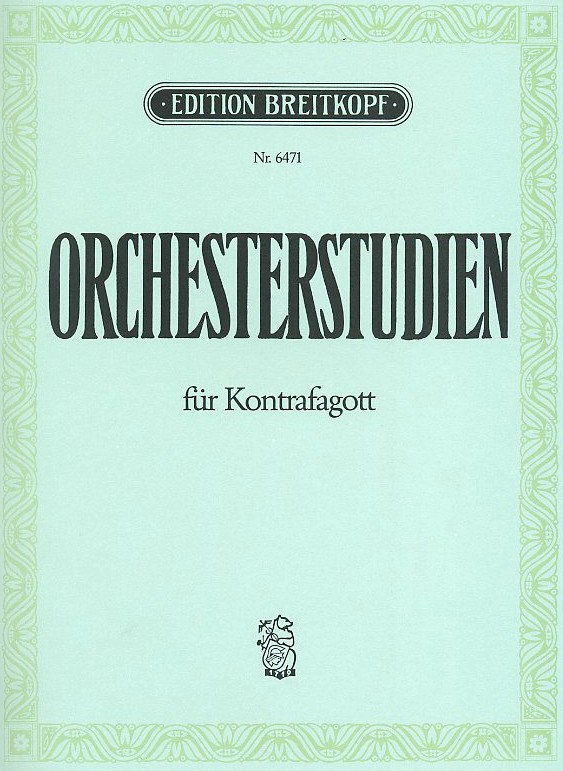 Orchesterstudien für Kontrafagott<br>