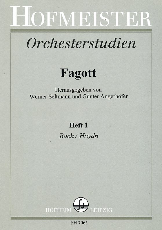 Orchesterstudien für Fagott<br>Bach/Haydn - W. Seltmann (1)