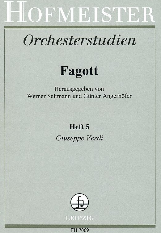 Orchesterstudien fr Fagott<br>Verdi - W. Seltmann (5)