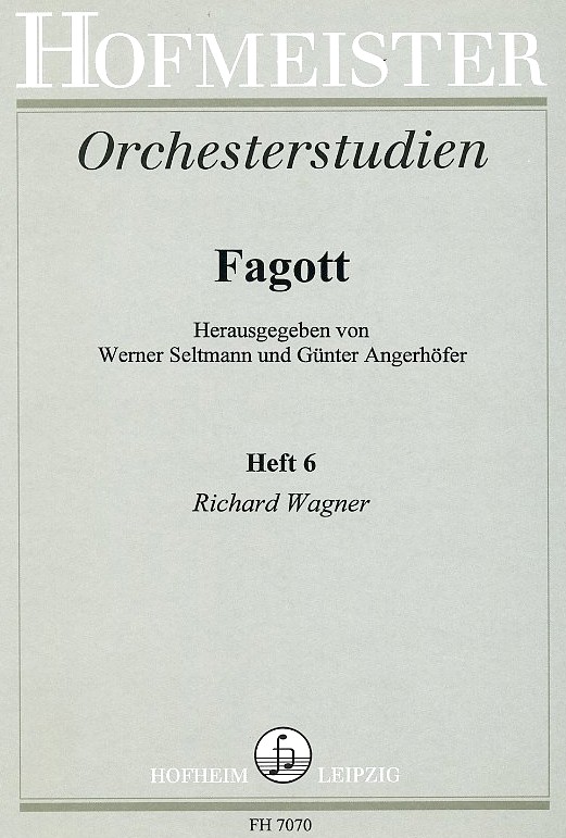 Orchesterstudien fr Fagott<br>Wagner - W. Seltmann (6)