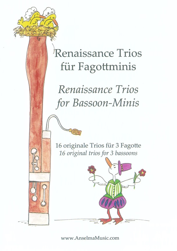 A. Veit: Renaissance Trios fr<br>Fagott-Minis / fr 3 Fagotte/Fagottini