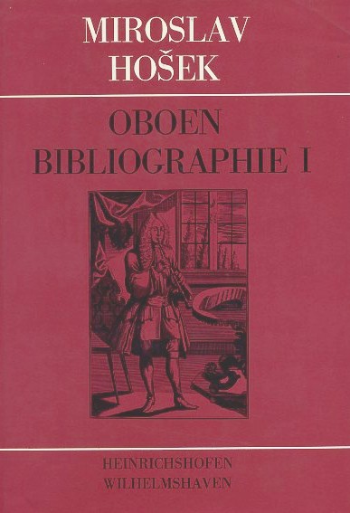 M. Hosek: Oboen Bibliographie I<br>