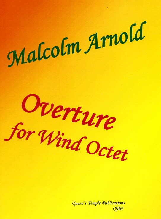 M. Arnold: &acute;Overture for Woodwind Octet&acute;<br>Holzbläseroktett - Stimmen + Partitur