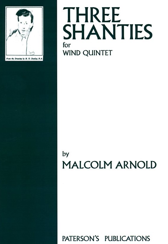M. Arnold: Three Shanties op. 14<br>für Holzbläserquintett - Stimmen