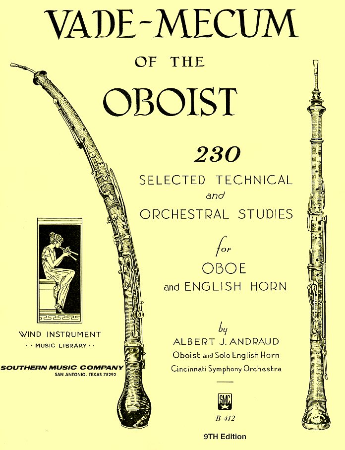 A. Andraud: Vade Mecum of the Oboist<br>230 Etuden + Orchesterstudien Oboe+EH