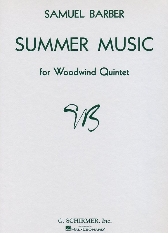 S. Barber: Summer Music for<br>Woodwindquintett - Stimmen + Partitur