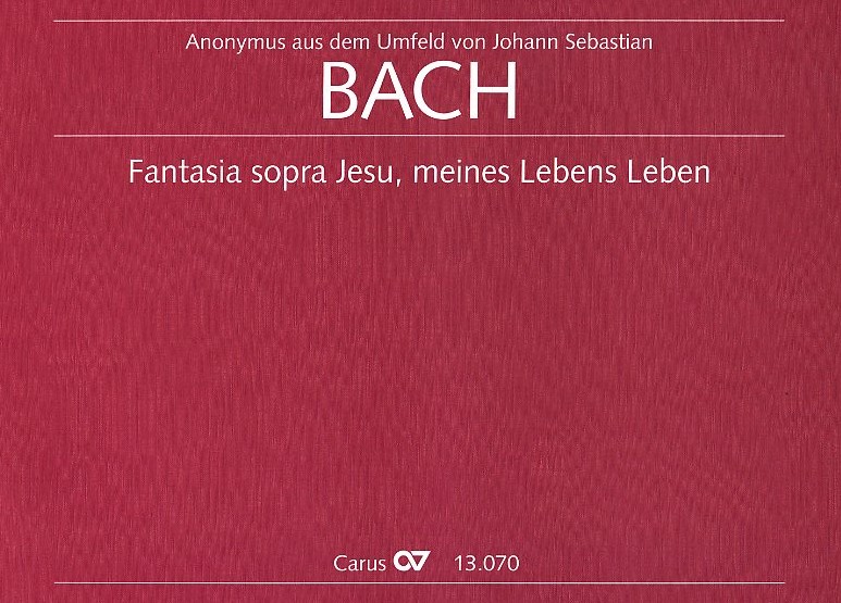 Anonymus(J.S.Bach): Fantasia sopra<br>für Oboe, Violine + Orgel