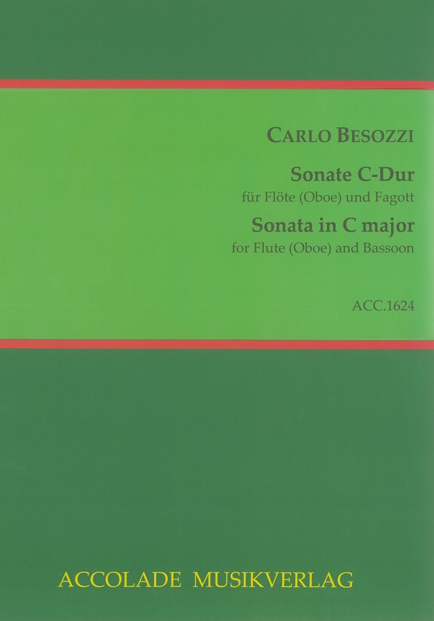 C. Besozzi: Sonata in C-Dur für<br>Oboe + Fagott - Accolade