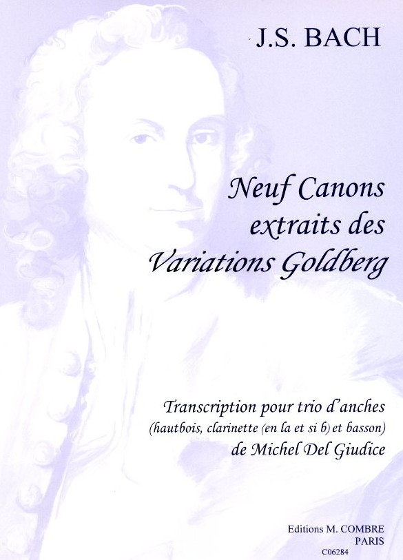 J.S.Bach: 9 Kanon aus den &acute;Goldberg<br>Variationen&acute; - ges. für Trio d&acute; anches