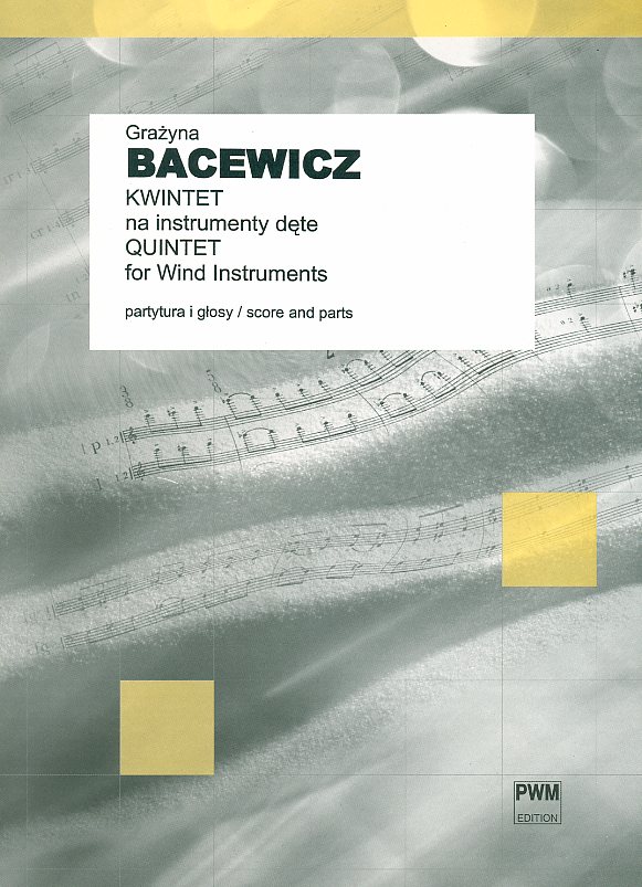G. Bacewicz(1909-69): Holzbläser-<br>quintett (1978) - Stimmen+Partitur