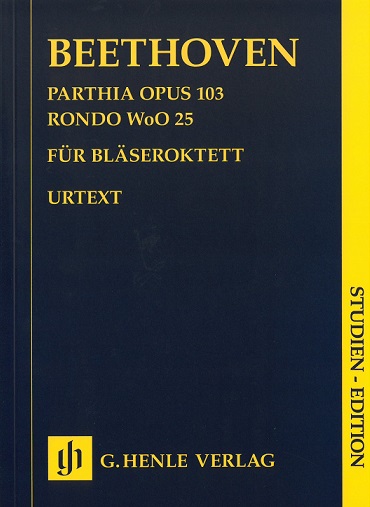 Beethoven: Blseroktett Es-Dur op. 103<br>Partitur / Henle