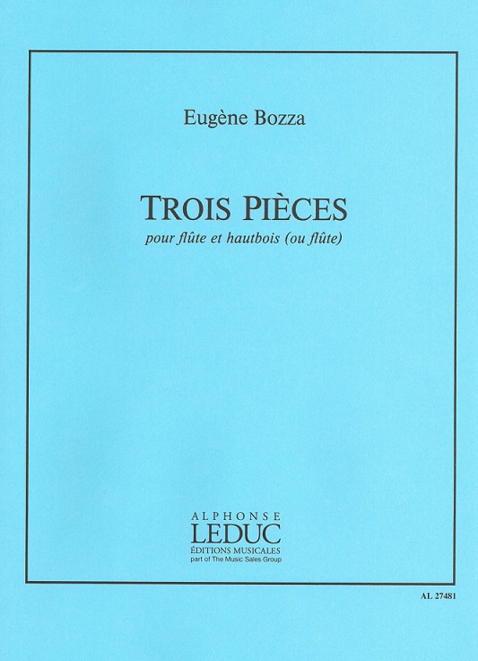E. Bozza: 3 pieces<br>für Flöte + Oboe