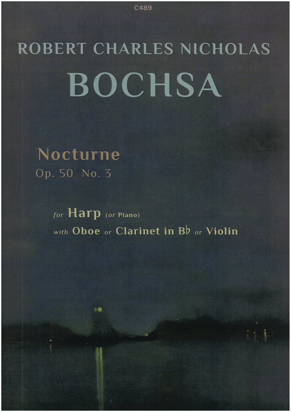 R. Bochsa:  Noctures op. 50/3 (C) -<br>f�r Oboe + Harfe -