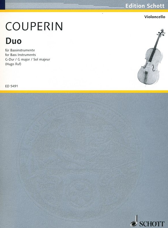 F. Couperin: Duo G-Dur für<br>zwei Fagotte