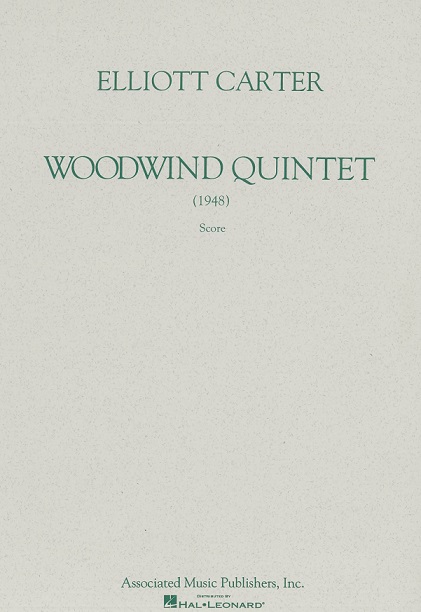 E. Carter: Quintett (1948)<br>für Holzbläser - Partitur