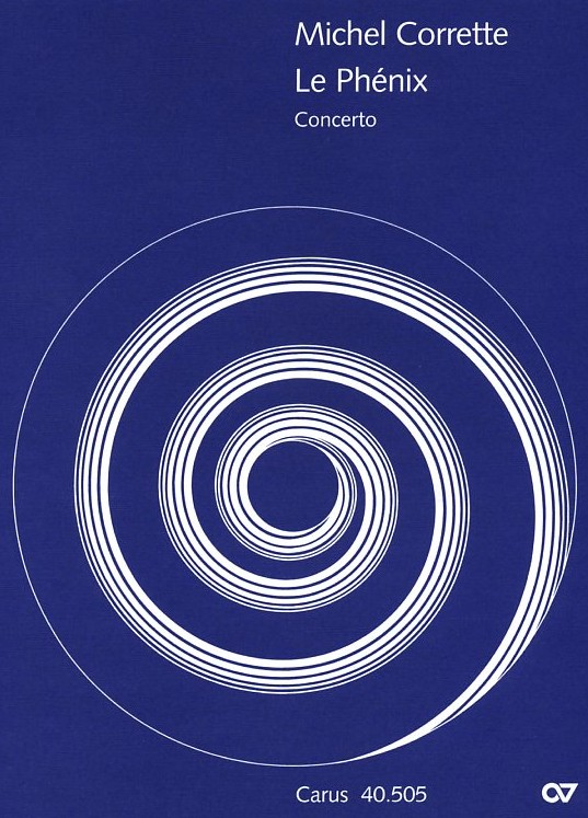 M. Corette: Le Phenix - 3-4 Fagotte<br>und Cembalo - Partitur/Cembalo