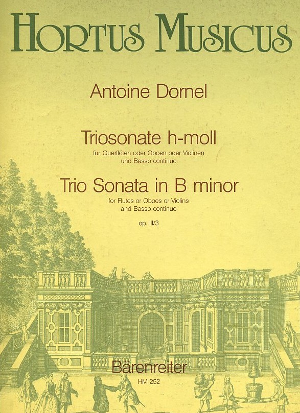 A. Dornel: Triosonate h-moll<br>2 Oboen + BC
