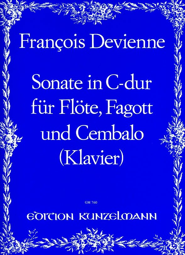 F. Devienne: Sonate C-Dur op. 1 fr<br>Flte, Fagott + Klavier