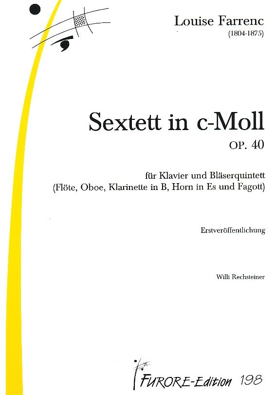 L. Farrenc (1804-1875): Sextett<br>c-moll op. 40 für Bläserquitett +Klavier