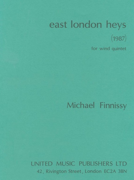 M. Finnissy(*1946): &acute;East London Heys&acute;<br>(1987) - Holzbläserquintett / Stimmen