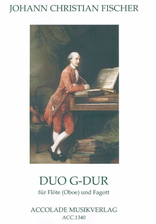 J. Fischer: Duo G-Dur für<br>Oboe (Flöte) + Fagott