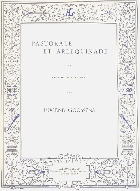 E. Goosens: Pastorale + Arleguinade<br>Trio fr Flte, Oboe, Klavier
