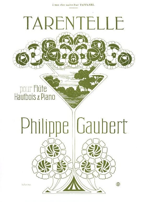 Ph. Gaubert: &acute;Tarantella&acute;<br>fr Flte, Oboe + Klavier