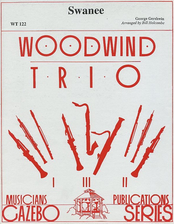 G. Gershwin/Holcombe: Swanee<br>für gemischtes Trio (Holzbläser)