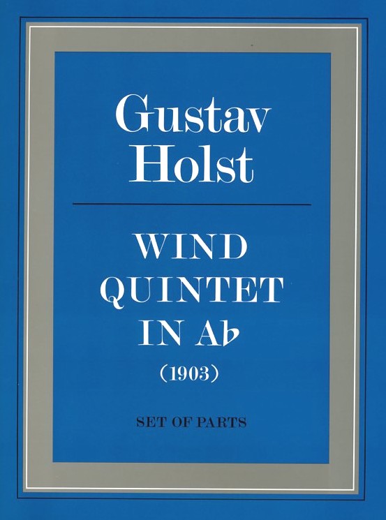 G. Holst: Bläserquintett As-Dur<br>op. 14 - Stimmen