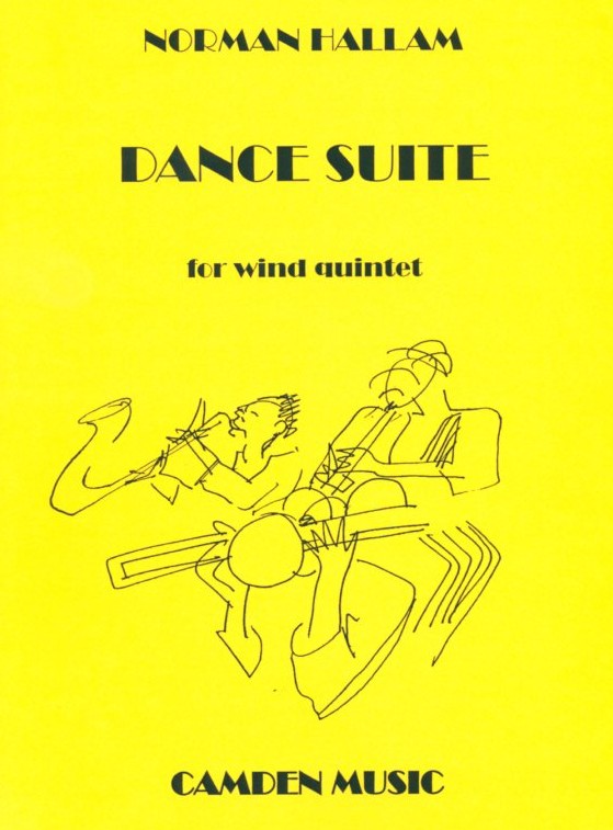 N. Hallam: &acute;Dance Suite&acute; für Holzbläser-<br>quintett - Stimmen + Partitur