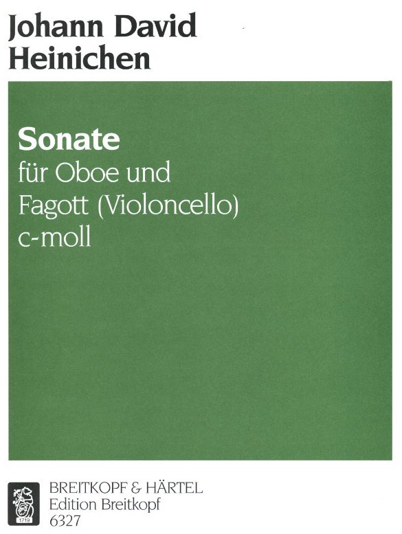 J.D. Heinichen: Sonate c-moll<br>fr Oboe + Fagott