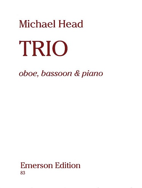 M. Head (1900-1976): Trio (1935) fr<br>Oboe, Fagott + Klavier