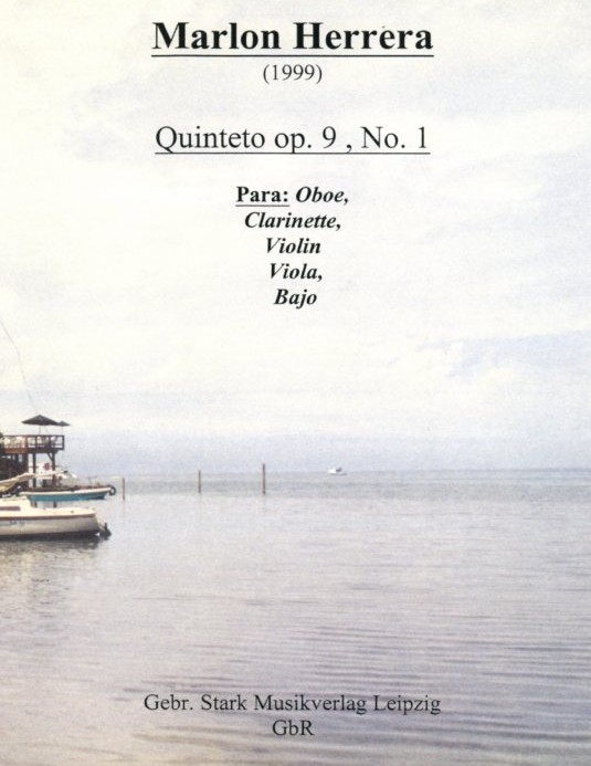 M. Herrera(*1977/Honduras): Quintetto<br>op.9/1 - Oboe, Klar., Viol., Viola, Kb